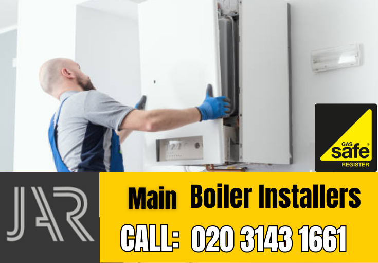 Main boiler installation Hampton